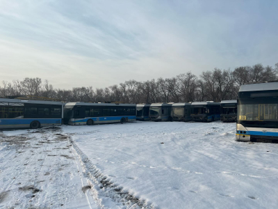 Новое «кладбище автобусов» нашли в Алматы