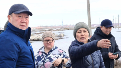 Под личный контроль взял ситуацию с паводками аким Костанайской области