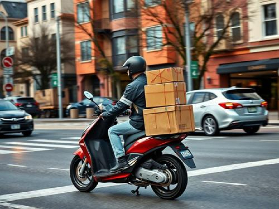 Численность курьеров выросла в Москве в 15 раз