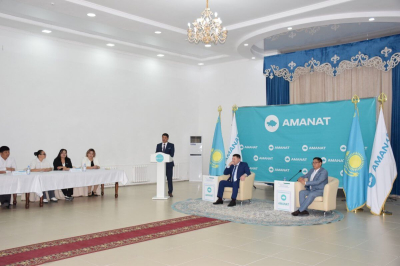 Стали известны имена кандидатов в акимы районов от партии AMANAT