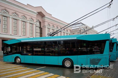 В Казани встали троллейбусы по маршруту №1