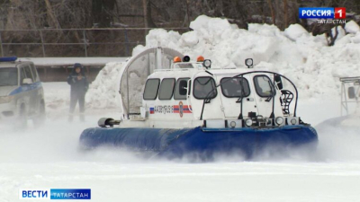 В Татарстане планируют закрыть ледовую переправу Казань &ndash; Верхний Услон