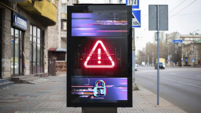 Школьник в Костанае взломал экран с рекламой ради мемов