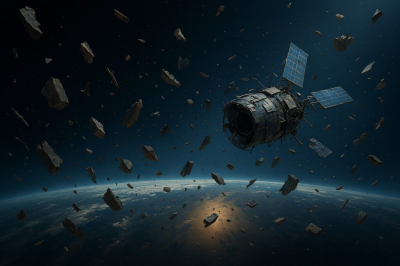 Япония создаст международные правила по уборке космического мусора