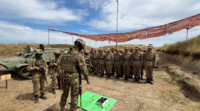 Военные провели боевые стрельбы