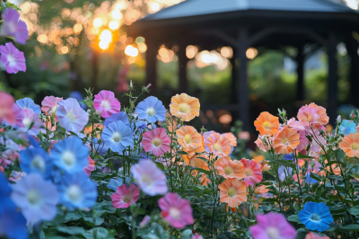 Забор утонет в цветах уже в июле: что посадить весной для быстрого вертикального озеленения