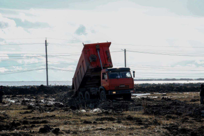 В Атбасаре большая вода