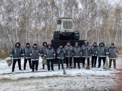 Дорожники принимают активное участие в республиканской экоакции «Таза Қазақстан»