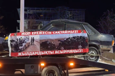 Разбитые машины на улицах Атырау: полиция показала последствия ДТП