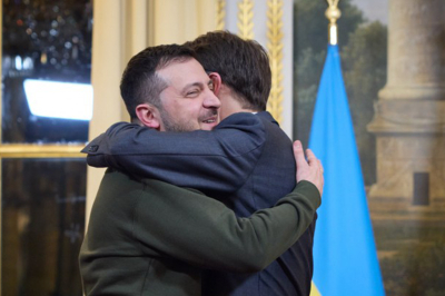 Figaro: Зеленский встретится с Макроном в Париже 13 марта