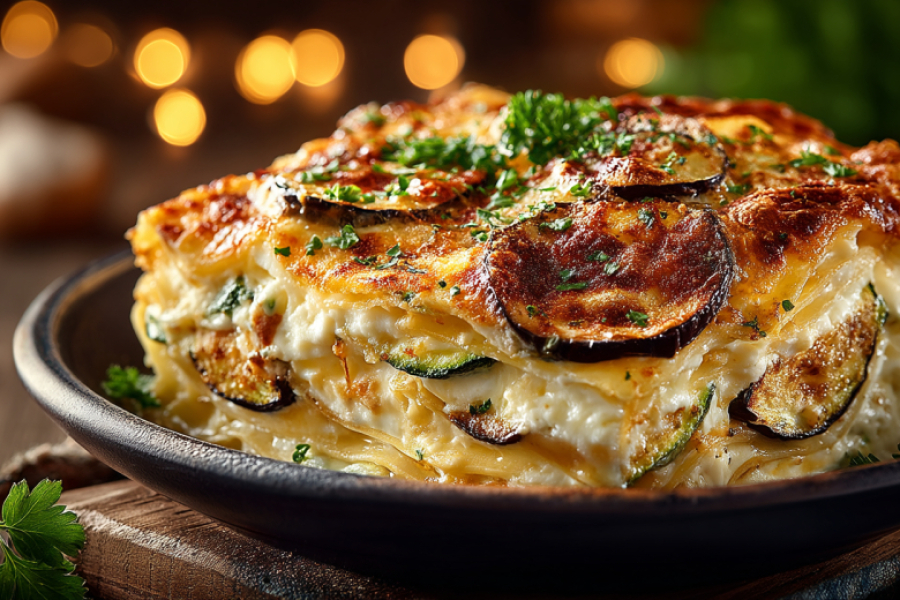 Залежались макароны? Создаем новое блюдо. Запеканка с творожно-сырной начинкой в мультиварке &mdash; просто, сытно и очень вкусно