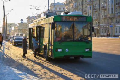 В Казани временно приостановлено движение троллейбусных маршрутов № 5, 9 и 12