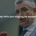 Слуцкому пять раз подряд не выдали визу в США