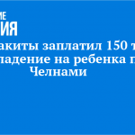 Хозяин акиты заплатил 150 тысяч за нападение на ребенка под Челнами