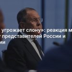 «Комар угрожает слону»: реакция мира на встречу представителей России и Германии