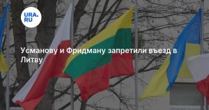 Усманову и Фридману запретили въезд в Литву