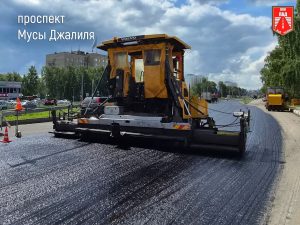 Дорожники Челнов сообщили о 90% выполненных работ