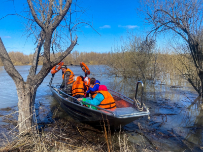 Паводок отступает: в Красноярском крае снижается уровень воды на большинстве рек