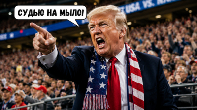 Трамп внес в футбол свои правила
