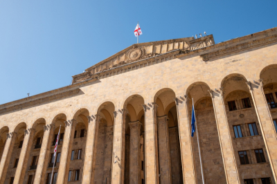 В парламенте Грузии завязалсь массовая драка после резкого выступления